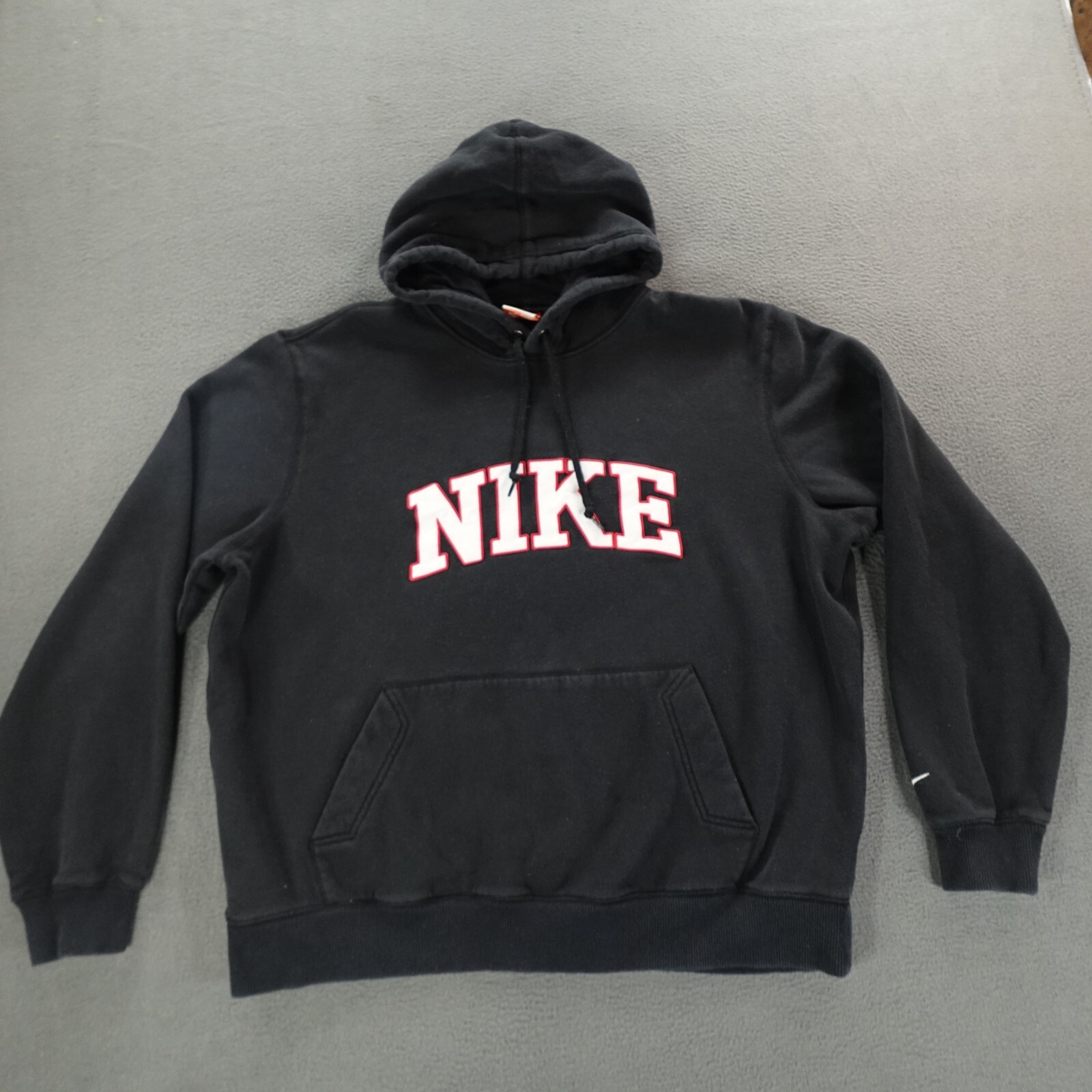 Nike The Athletic Dept Mens Black Hoodie Sweatshirt S… Gem