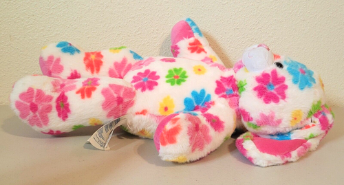 Build A Bear Flower Daisies BUNNY RABBIT Pink Stuffed Animal Plush 17" - Picture 2 of 5
