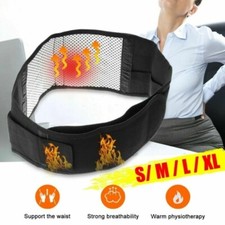 Women Men Self Heating Magnetic for Lower Back Pain Relif Lumbar Support Belt US