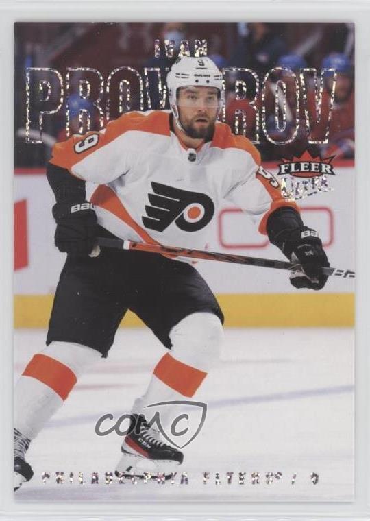 2021-22 Upper Deck Fleer Ultra Silver Foil Ivan Provorov #127