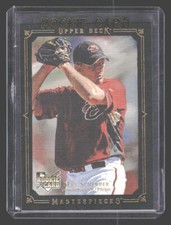 2008 Upper Deck Masterpieces #5 Max Scherzer Black Border RC