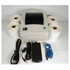 Zebra LP2844 Direct Thermal Label Shipping Tag Printer 1000 Labels
