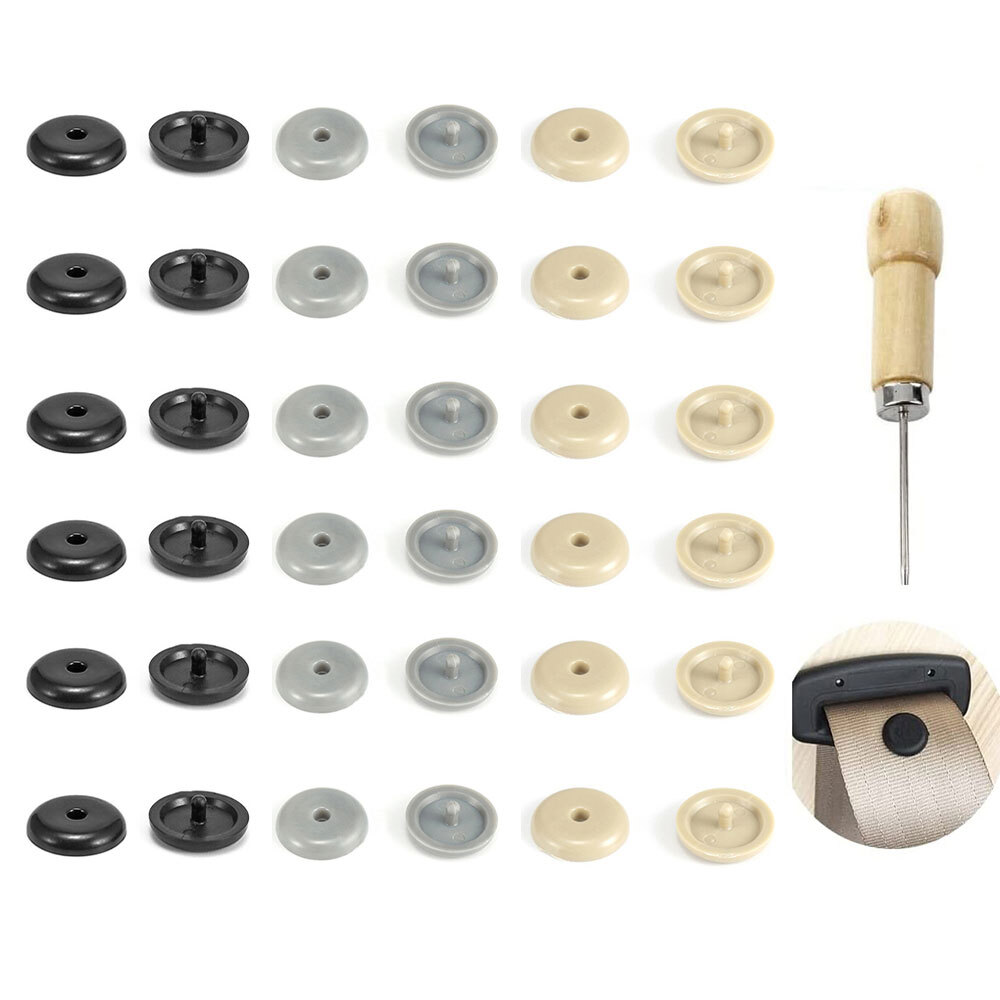 18 Pair Clip Seat Belt Stopper Buckle Button Fastener safety Car Accessories USA