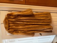 Full Length Canadian Red Fox Custom Made Women's Coat (m-l)