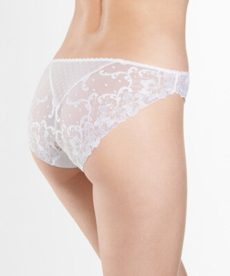 Culotte Aubade Wandering Love - Taille FR 4 (EUR 42, UK/US L), Blanc - Neuf Avec étiquettes