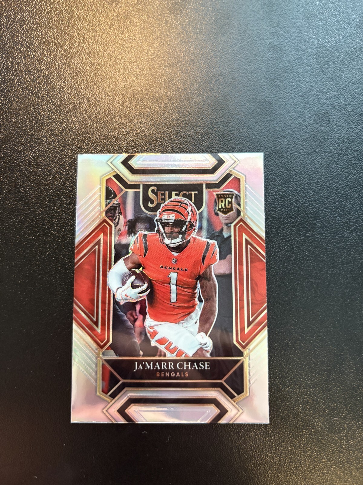 2021 Panini Select JaMarr Chase SILVER CLUB LEVEL PRIZM Bengals RC 247