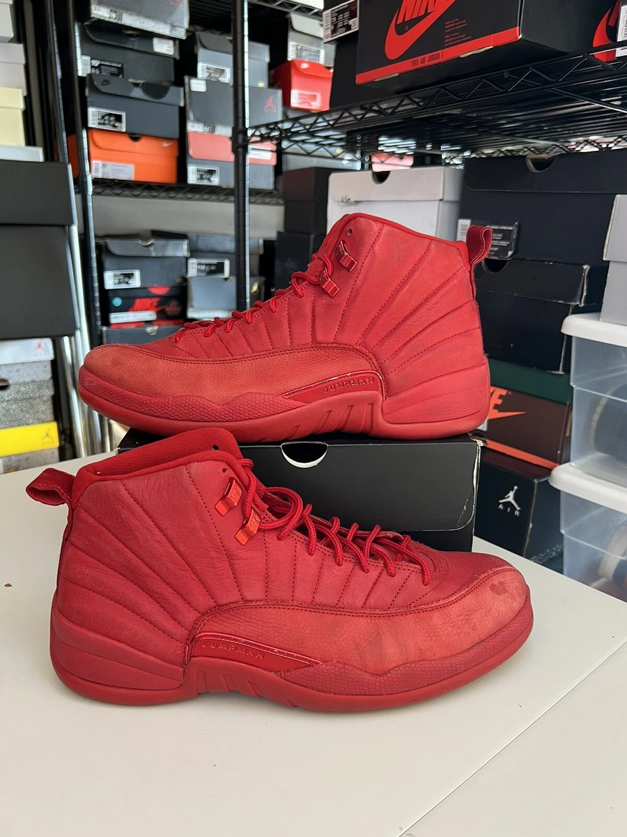 Jordan 12 triple clearance red