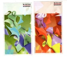 WINCOR NIXDORF TEST NOTE SAMPLE 20 UNITS EMISSION COLOR (2007 2008 )