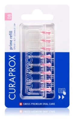 Curaprox Interdental Toothbrushes Prime Refill 08 - Pack Of 8