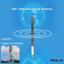 0.6M/2FT 1090MHz ADS-B Omnidirectional Antenna 6DBi For FlightAware Piawarehan
