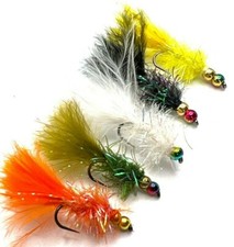 RAINBOW WARRIORS TROUT FISHING STEAMER FLIES BARBED or BARBLESS 14, 16 HOOK