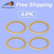 [4-PK] GROEN Part# Z002019, SOLID BRASS Washer 5/8" ID, Friction Rings
