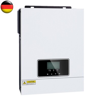 3KW 24V Solar Hybrid Inverter Pure Sine Wave MPPT 80A Max PV 3000W,DC30-400V
