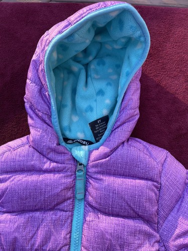Chaqueta de invierno acolchada de lana acolchada de lana Snozu niños niñas unisex 2T - Imagen 2 de 5
