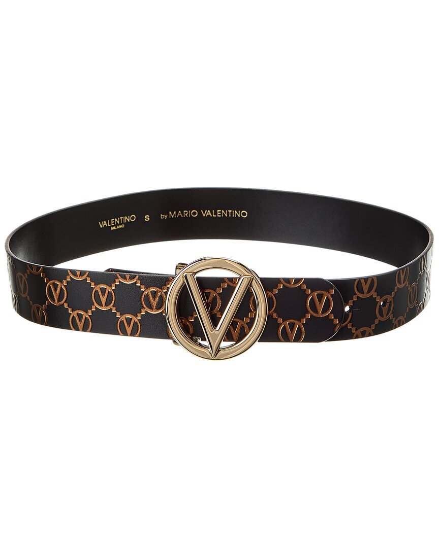 Женский кожаный ремень Valentino By Mario Valentino с монограммой Джузи 24990₽