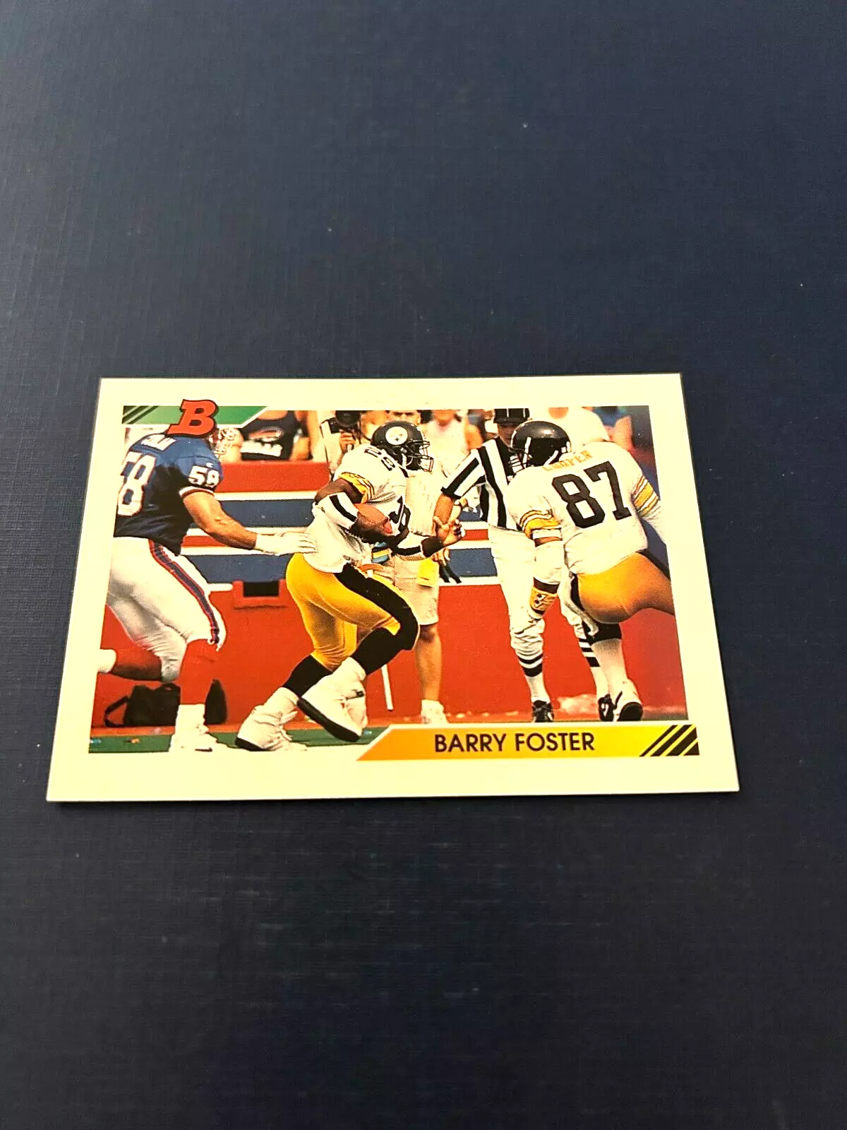 Barry Foster trading card