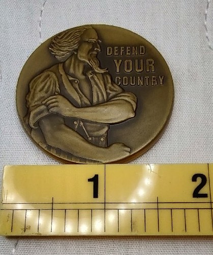 Uncle Sam - Defend Your Country - Challenge Coin - Picture 3 of 3