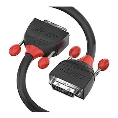 Lindy DVI-D Dual Link Monitor Video Kabel 2m 19 Pin 36252 schwarz