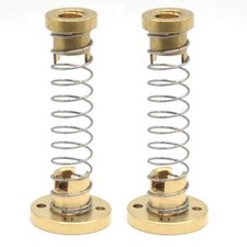 2pcs T8 Tr8x4 Anti Backlash Spring Loaded Nut Elimination Gap With 4m3 Holes For