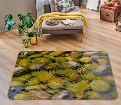 3D Green Water Ripples NBC634514 Game Rug Mat Elegant Photo Carpet Mat ...