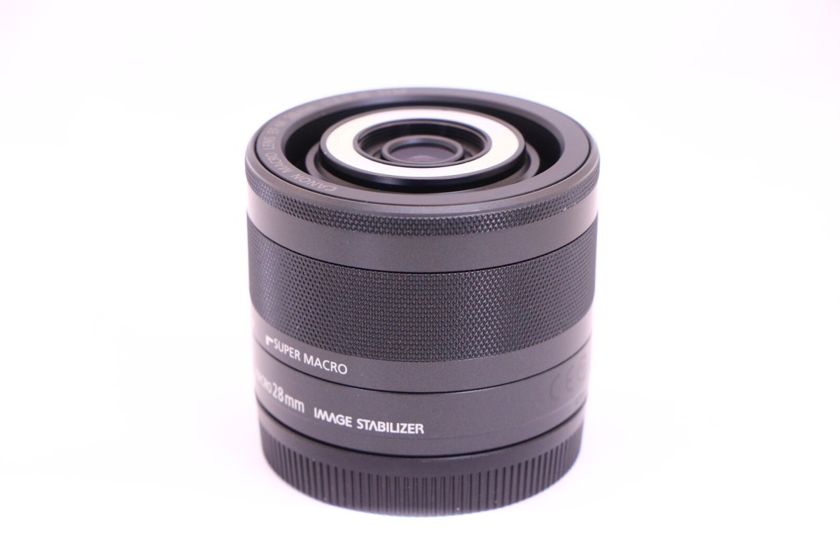 Canon Macro EF-M 28mm F3.5 IS STM Lens 28/3.5 for M