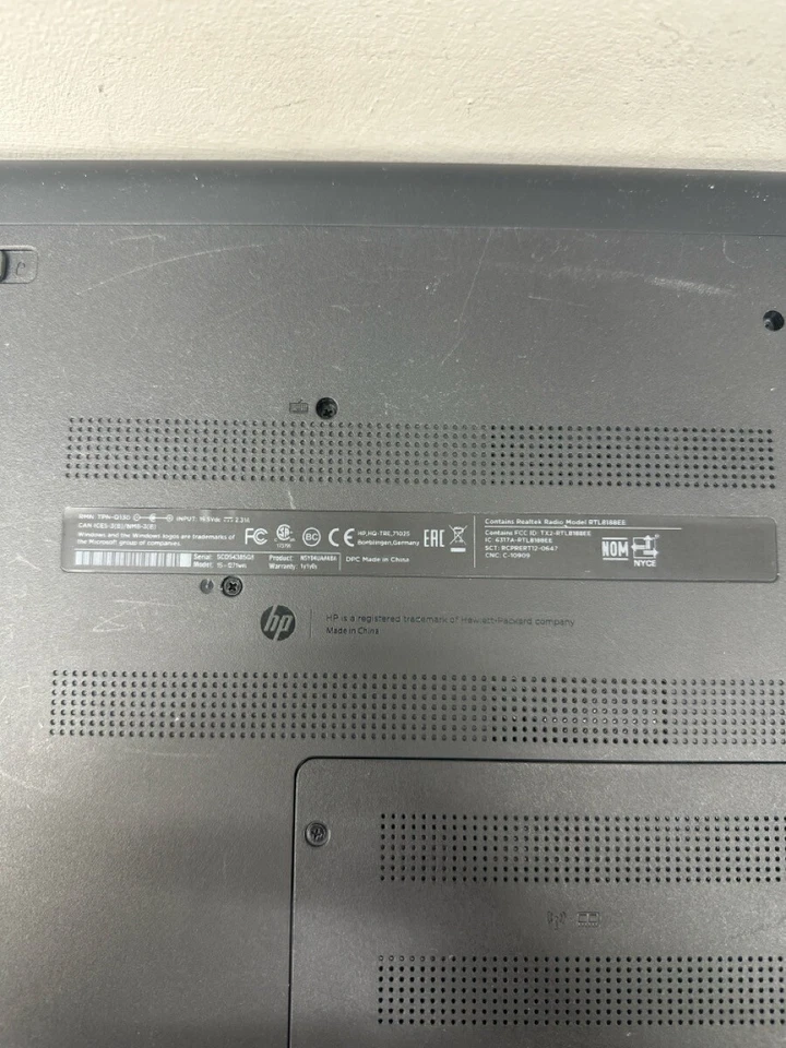 HEWLETT PACKARD 15-1271WM (E16001271) - Image 3 of 4