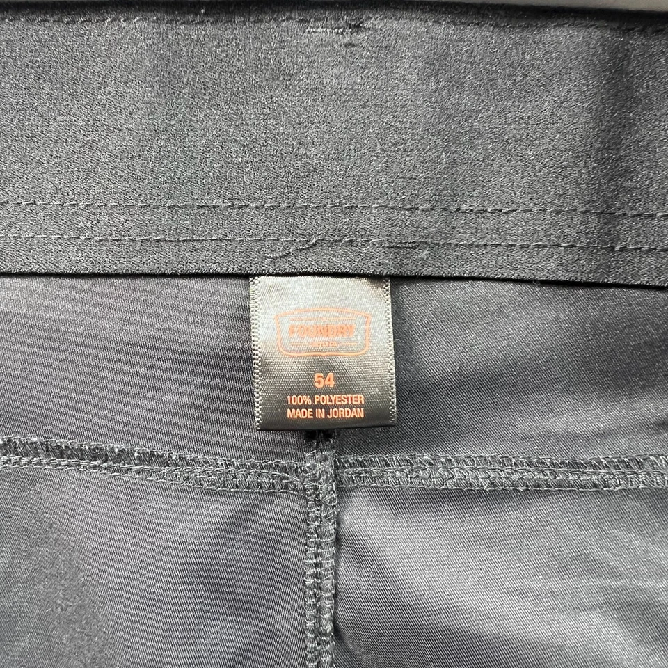 Pantalones cortos The Foundry Supply Co para hombre talla 54 bolsillos negros Foto 3 de 4