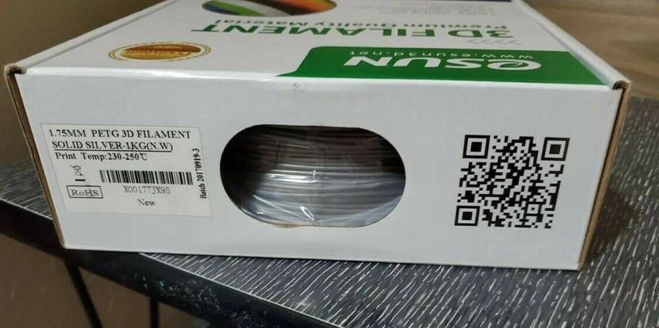 eSUN 1.75mm 3D Printer Filament 0.5kg / 1.1lb Roll - Image 2 of 4