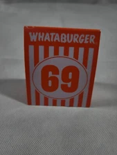 Individual WHATABURGER Restaurant Table Tent Numbers - Modern Glossy