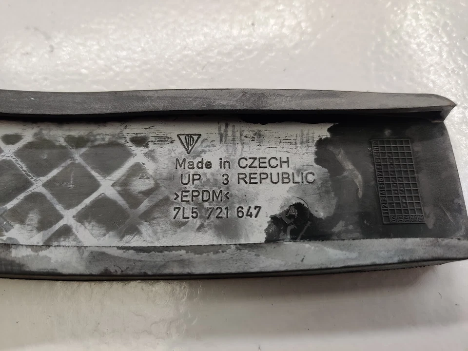 Porsche Cayenne S 955 2005 acelerador acelerador pedal almohadilla de goma 7L5721647 Foto 3 de 3