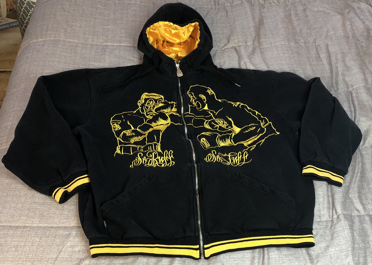 Vintage Y2K Joker Brand Boxing Full Zip Hoodie Streetwear Vintage Y2K Joker Brand Boxing Full Zip Hoodie Streetwear