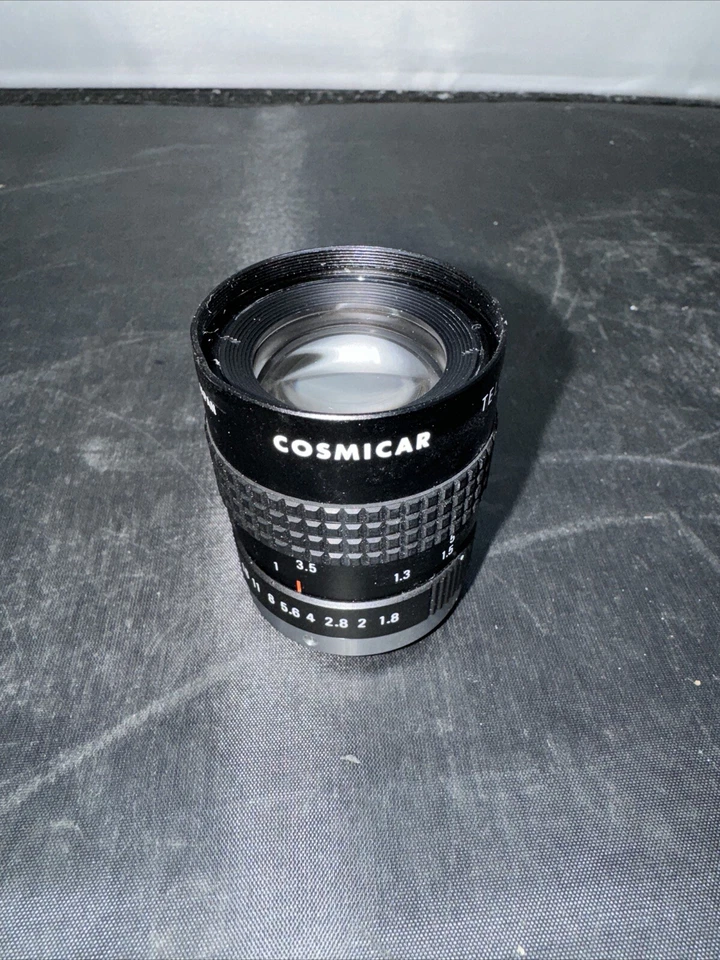 RARE COSMICAR TELEVISION LENS 50mm  1:1.8 - Image 2 of 4