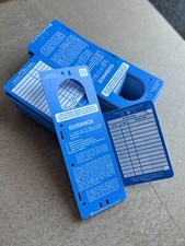 30 WSAH Scaffold Inspection Tags + 1  extra fine tip permanent marker