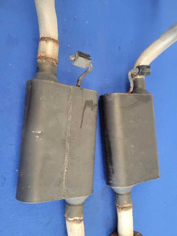 1990 Ford Mustang Mclaren Convertible Flowmaster Mufflers Exhaust Pipe Tip 2603