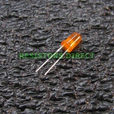 25pcs Round 5mm Orange T1-3/4 LED Diffused Lens Kit HAM Radio US Seller 25x V12