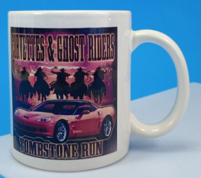 Corvettes & Ghost Riders, Tombstone Run 2008 Coffee Mug.