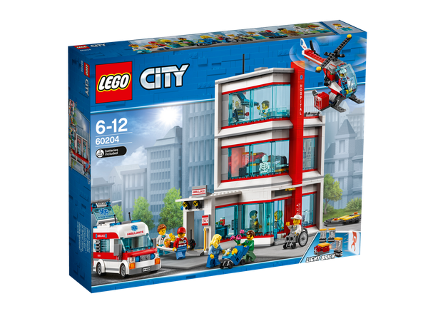 Lego® City 60204 Krankenhaus Neu Ovp_ Hospital New Misb Nrfb-image