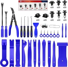 Nilight 200Pcs Trim Removal Tool Auto Push Pin Bumper Retainer Clip Set Fastener
