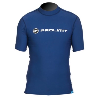 Prolimit - UV-Shirt Rashguard Badeshirt Schwimmshirt kurzarm dark blue