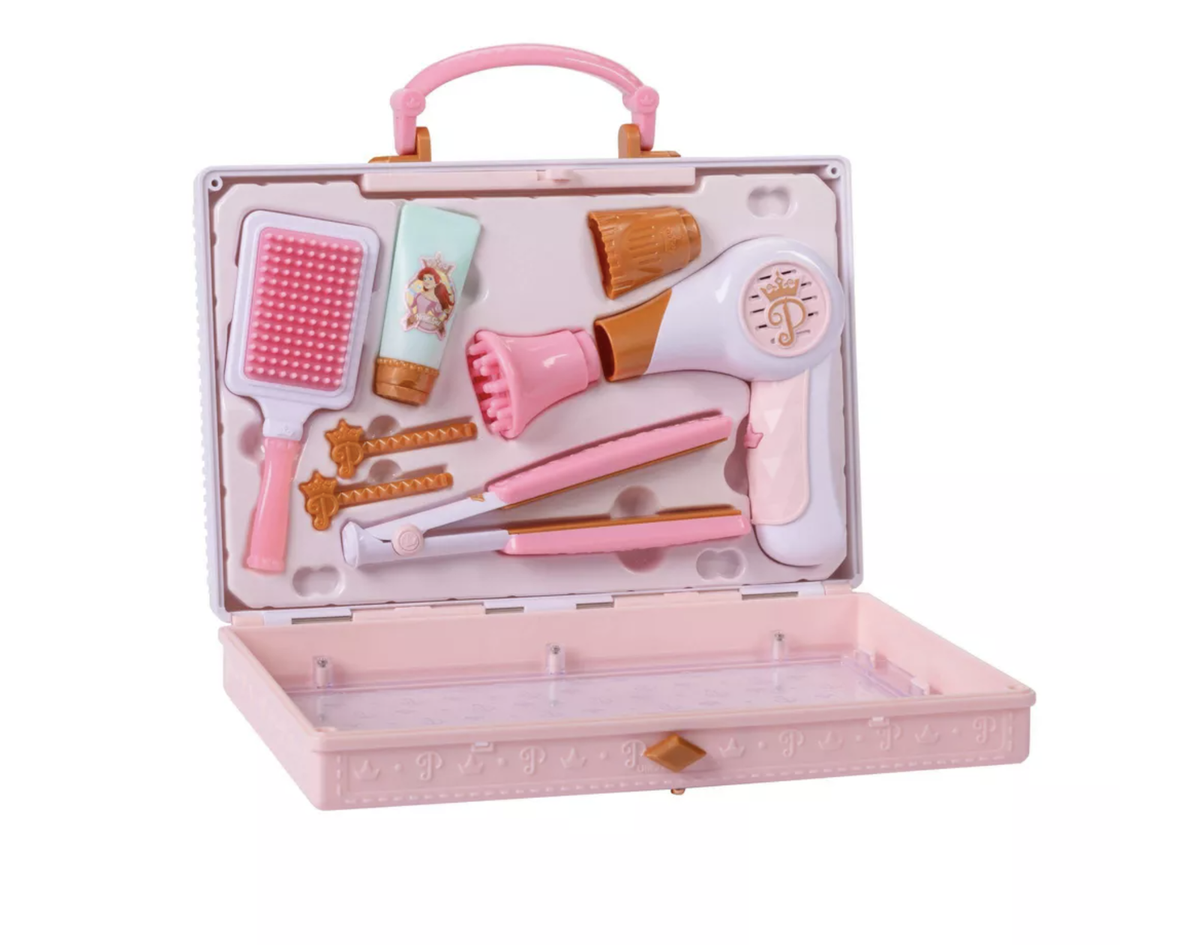 Disney Princess Style Collection Hair Tools and ToteToy Set New