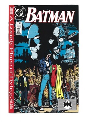 Batman #441 Vol 1 DC Comics 1989 A Lonely Place of Dying Chapter 3