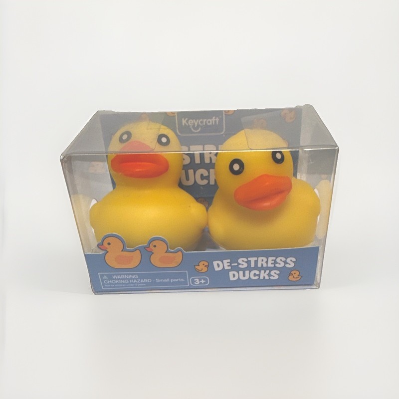 Two Duckies Sensory Squishy Toys Yellow Duck Slow Rise