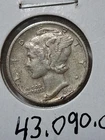 1941 S Mercury Silver Dime In VF/EF Condition In My Opinion #662
