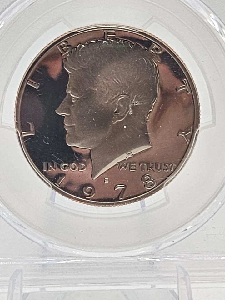 Medio dólar Kennedy 1978-S prueba DCAM PCGS PR69 Foto 2 de 4
