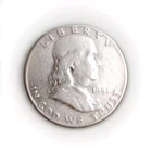 Franklin Half Dollar 1951 Silver 50C Liberty Bell US Coin