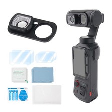 For Insta360 Luna Ultra Camera 114  Wide-Angle Lens Tempered Glass Protector Set