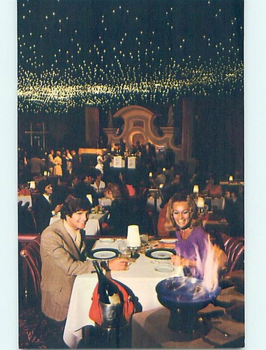 Unused 1980's RESTAURANT SCENE Doral - Miami Florida FL hk4794@