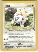 Togepi 30 Wizards Black Star Promos Pokemon NM Sugimori Vintage Near Mint on eBay