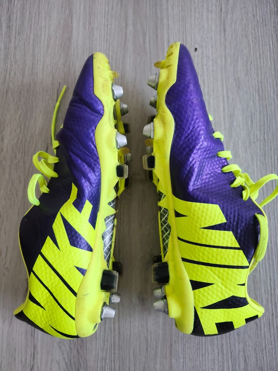 PURPLE NIKE MERCURIAL VAPOR IX SG-PRO ACC RARE SOCCER CR7 VINTAGE