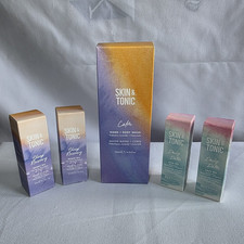 Skin & Tonic Calm Vegan Face Oil & Body Wash Set Lavender & Chamomile